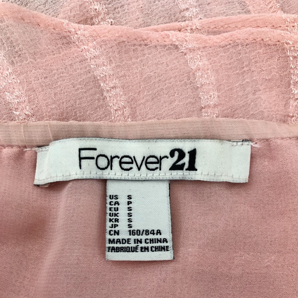 Pink Flounce Camisole Top Size S - Picture 4 of 4